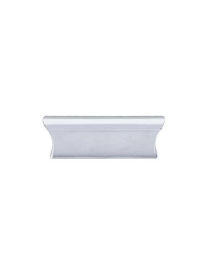 Glacier Cabinet Pull - 2 inch Center-to-Center in Polished Chrome.